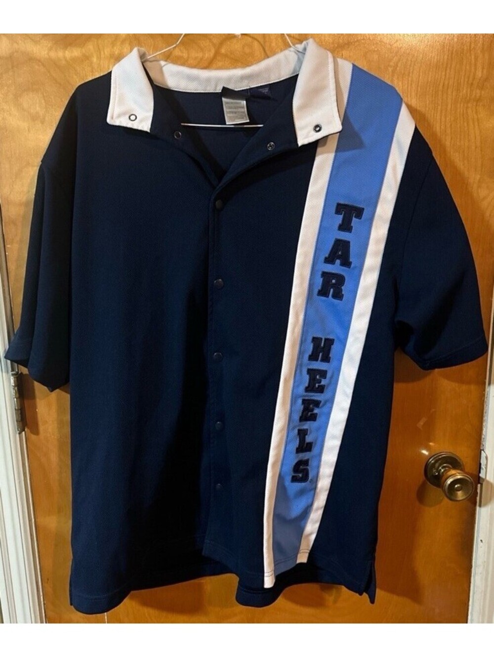 VTG Champs north Carolina “Tar Heels” UNC Warm Up Shooting Jersey Men’s Sz XL
